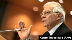 Жозеп Боррель на слуханні в Європарламенті, Брюссель, 7 жовтня 2019 року