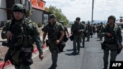 Pripadnici snaga bezbednosti u El Pasu