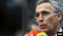 Глава НАТО Йенс Столтенберг (Брюссель, 15 ноября 2016 г.)