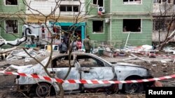 Наслідки російського ракетного удару по Сумах, архівне фото