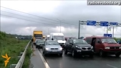 Під Рівним упродовж трьох годин блокували автотрасу Київ-Чоп