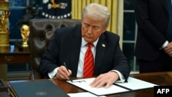 აშშ-ის პრეზიდენტი დონალდ ტრამპი