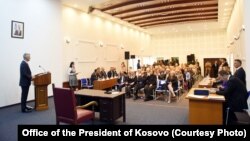 Hašim Tači i novi srpski suci i tužioci, Priština