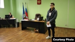 Дмитрий Литвин в зале суда