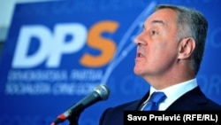 Milo Đukanović, kandidat na predsjedničkim izborima u Crnoj Gori