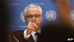 Постоянный представитель России при ООН Виталий Чуркин