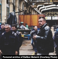 Redatelj Dalibor Matanić sa ekipom na snimanju serije "Područje bez signala"