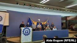 Press konferencija Sindikata metalaca Federacije Bosne i Hercegovine, Sarajevo 25. august 2021.