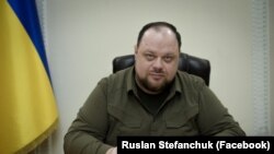 უკრაინის უმაღლესი რადის თავმჯდომარე რუსლან სტეფანჩუკი.