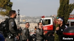 На месте теракта в Восточном Иерусалиме