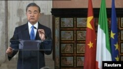 Kineski ministar spoljnih poslova Vang Ji turneju evropskim zemljama počeo posetom Italiji.