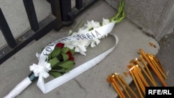 Dan žalosti u Beogradu nakon ubistva Brisa Tatona, septembar 2009.