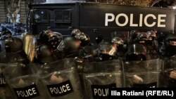 სპეცრაზმი რუსთაველის გამზირზე, 28 ნოემბერი, 2024.