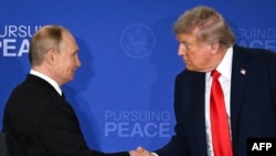 Владимир Путин и Дональд Трамп, Аляска, 15 августа 2025 года