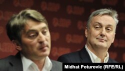 Željko Komšić i Zlatko Lagumdžija, Sarajevo, 21. mart 2012.