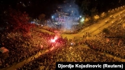 Пречек на студентите во Нови Сад /31 октомври 2025 година