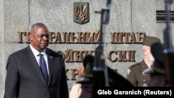 Міністр оборони США Ллойд Остін у Києві, 19 жовтня 2021 року