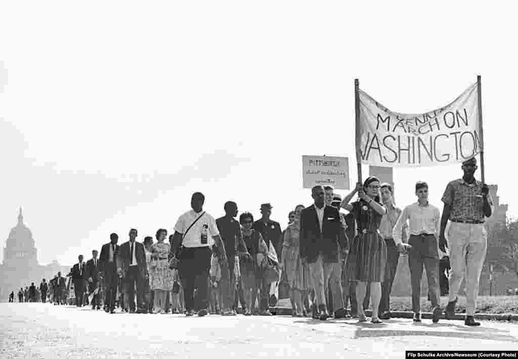 Aktivisti za građanska prava u Washingtonu, 28. august 1963.