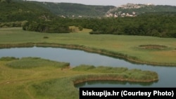 Opština Biskupija kod Knina u Hrvatskoj.