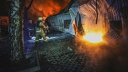 Щонайменше 14 людей постраждали: нічна атака на Україну (відео) Щонайменше 14 людей постраждали: нічна атака на Україну (відео)