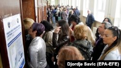 Glasanje na izborima u Severnoj Mitrovici, arhivska fotografija