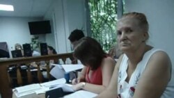 Судове засідання у справі активістки Раїси Радченко  Судове засідання у справі активістки Раїси Радченко