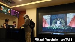 Фойе кинотеатра "Пионер"