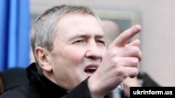 Архівна фотографія. Мер Києва Леонід Черновецький на мітингу 13 лютого 2009 р.