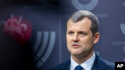 
«Ми негативно ставимося до цього, бо немає чого приховувати, це одностороннє рішення наших польських друзів» – сказав Гінтаутас Палуцкас