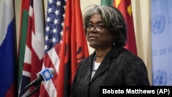 Постоянный представитель США при ООН Линда Томас-Гринфилд