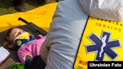 Тренування швидкої медичної допомоги під час підготовки до фінальної частини Євро-2012, Київ, 1 квітня 2011 року