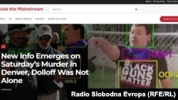 Jedna od internet stranica kojom administrira osoba iz Velesa