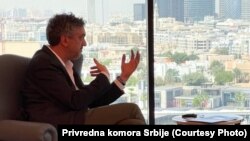 Predsednik Privredne komore Marko Čadež u poseti privrednicima u Dubaiju, 3. maj, 2021. godine 