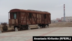 ვაგონი, რომელიც სტალინის რეჟიმის დროს მასობრივი დეპორტაციისთვის გამოიყენებოდა.