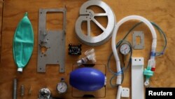 Dijelovi mehaničkog medicinskog ventilatora