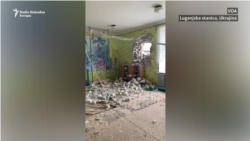 Granatiran vrtić na istoku Ukrajine Granatiran vrtić na istoku Ukrajine