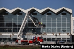 ტრაგედიიდან მეორე დღეს: სარემონტო და აღდგენითი სამუშაოები ნოვი-სადის სადგურზე. 2 ნოემბერი 2024