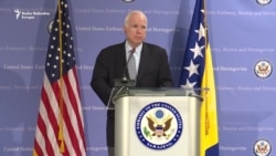 McCain u Sarajevu: Zabrinjavajući uticaj Rusije u BiH McCain u Sarajevu: Zabrinjavajući uticaj Rusije u BiH