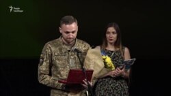 Владислав Волошин, вручення нагороди, 2015 рік Владислав Волошин, вручення нагороди, 2015 рік