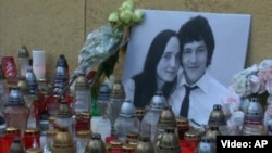 Ubijeni Jan Kucijak i njegova verenica Martina Kusnirova