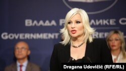 Zorana Mihajlović, ministarka građevinarstva, saobraćaja i infrastrurkure Srbije