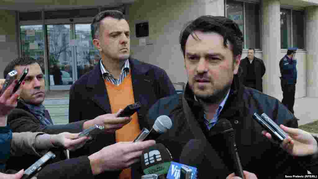 Mladen Milutinović, glavni urednik lista ¨Dan¨, Podgorica, 08.03.2012.