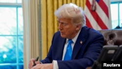 დონალდ ტრამპი, აშშ-ის პრეზიდენტი. ვაშინგტონი, 4 თებერვალი, 2025.