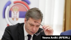 Predsednik Srbije Aleksandar Vučić 
