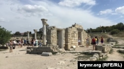 Музей-заповедник «Херсонес Таврический», Крым, архивное фото