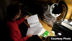 Юрий Метелкин за работой