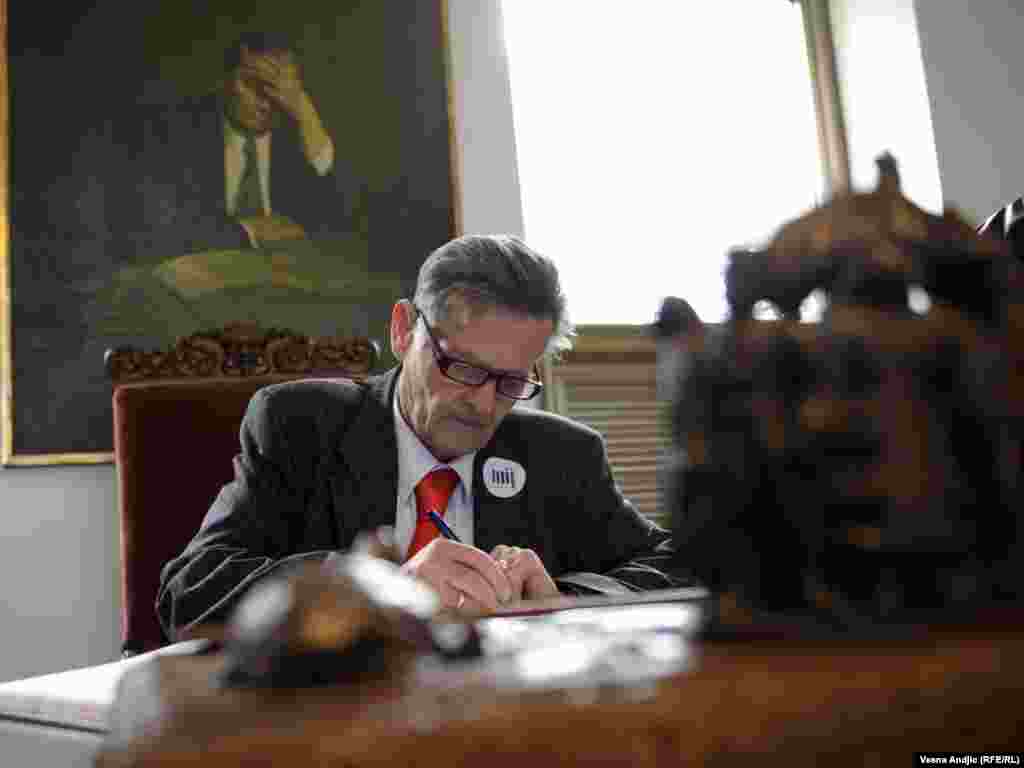 Obilježavanje 31. godišnjice smrti Josipa Broza Tita, Beograd, 4. maj 2011, Titov unik Josip Broz, FOTO: Vesna Anđić