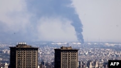 საილუსტრაციო ფოტო. ისრაელის ავიადარტყმებით გამოწვეული აფეთქება თეირანში.
