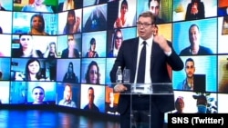 Vučić na onlajn predizbornom skupu SNS-a (16. maj 2020)
