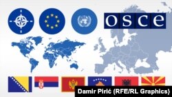 Infografika: EU, NATO i mirovne operacije na Zapadnom Balkanu